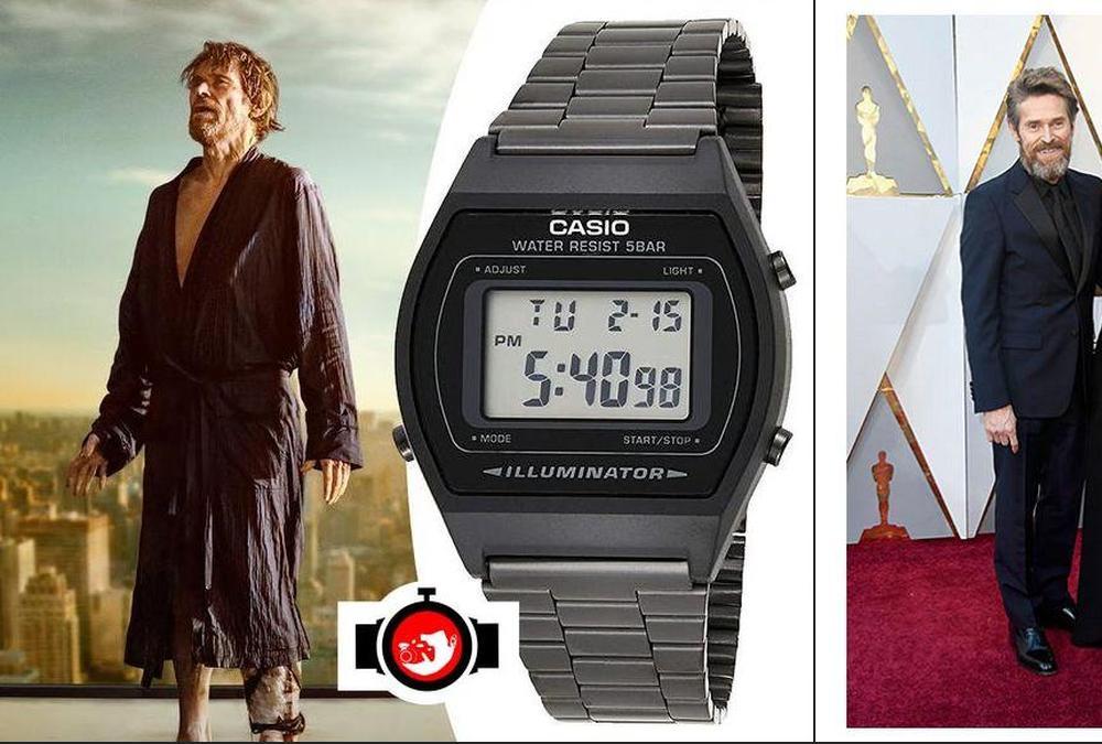 Willem Dafoe’s Impressive Watch Collection Featuring Casio and IWC